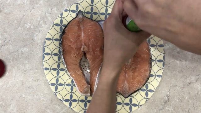 Лосось в гранатовом соусе смотреть онлайн