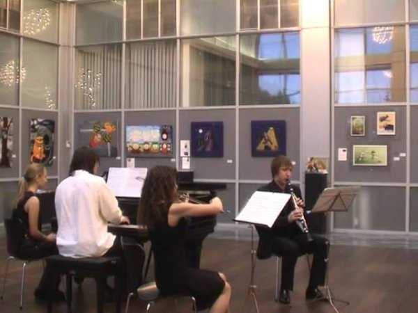 Nikita Galaktionov, Svetlana Korobova, Ivan Tikhonov: Khachaturian—Trio for clarinet, violin & piano