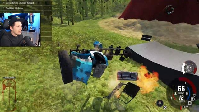 Mit 500km/h in eine MÜLLPRESSE! | BeamNG смотреть онлайн