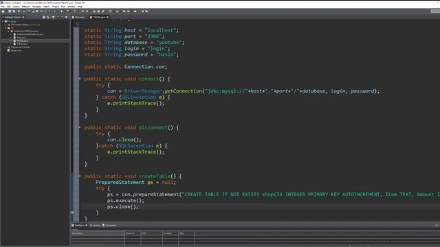 PIsanie pluginów do minecraft #14: MySQL смотреть онлайн