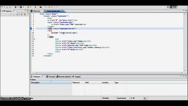 PHP Mobile Menu Tutorial Free Part 1 смотреть онлайн