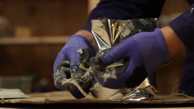 Мятая ваза из гипса | DIY | Своими руками смотреть онлайн