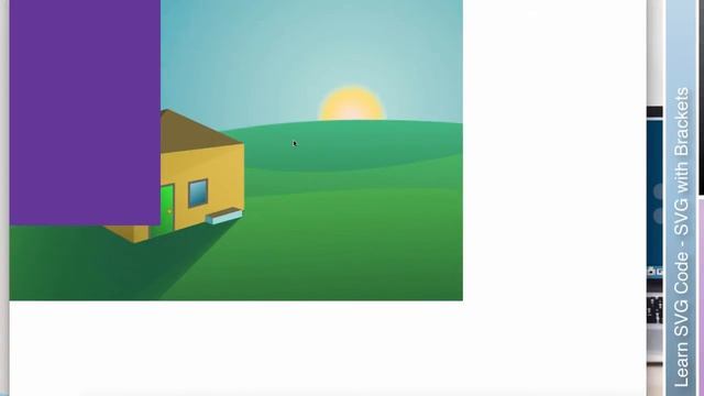 Learn SVG- Edit with Brackets + Live Preview Extension смотреть онлайн