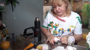 1️⃣часть мастер класса ?букет-пионов , светильник из изолона ?DIY