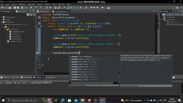 TP la calculatrice | Cours en java смотреть онлайн
