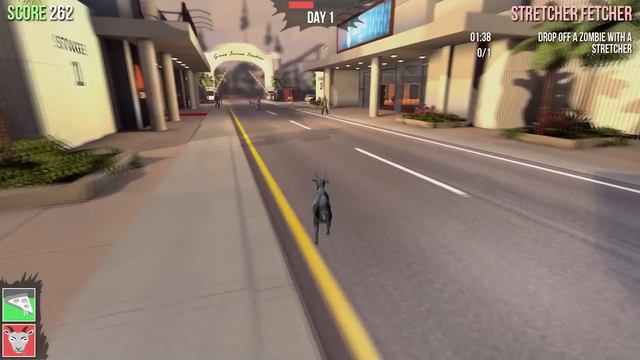 Goat Simulator: GoatZ; Zombie Survival - LAWN OF THE NOT LIVING смотреть онлайн
