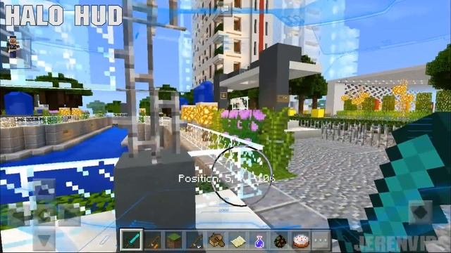 Minecraft PE Addons - Drive a LAMBORGHINI & New HUD Textures with Coordinates - MCPE 1.0.3 / 1.0 смотреть онлайн
