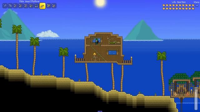 [SPEEDBUILD] Terraria BEACH HOUSE! смотреть онлайн