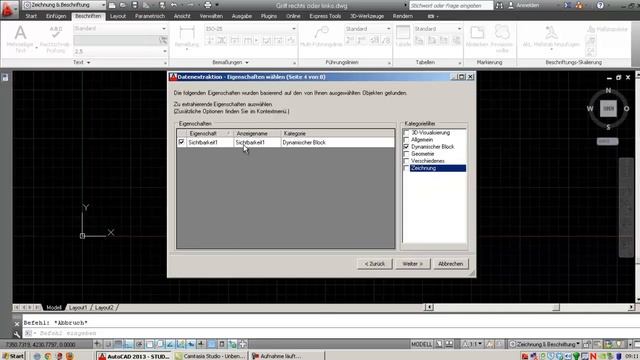AutoCad 2013 Daten aus dynamischen Block extrahieren - Stücklisten u.ä. смотреть онлайн
