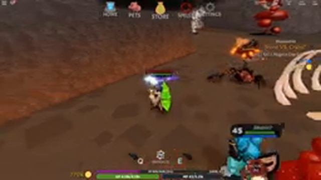 WIZARD SIMULATOR EP4 *GIANT FIRE ANTS* | ROBLOX смотреть онлайн