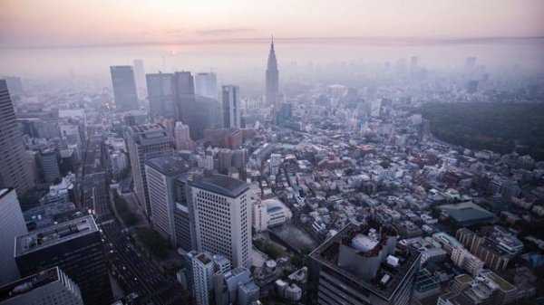 tokyo-japan-sunrise-4k