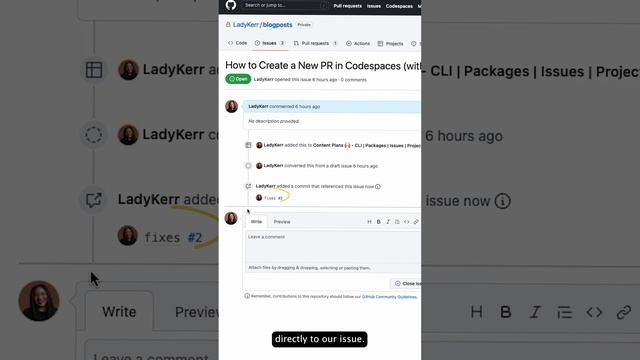 Increase your productivity by using this tip to link your issues to your commit messages смотреть онлайн