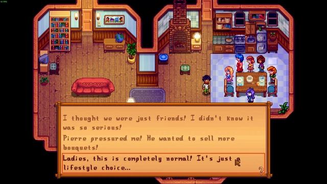 Stardew Valley - Bachelorette group 10 heart event (both endings) смотреть онлайн