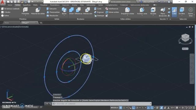 Rolinera en 3D AutoCad 2019 смотреть онлайн