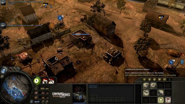 German Fury - Company of Heroes Blitzkrieg Mod смотреть онлайн