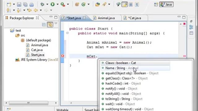Java 8 Inheritance and Packages смотреть онлайн