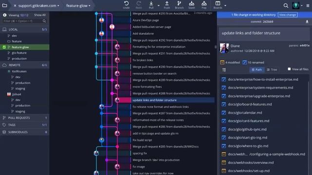 GitKraken for GitHub Users - Merge Conflicts, File History, and File Blame смотреть онлайн