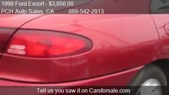 1999 Ford Escort - for sale in Long Beach, CA 90804 смотреть онлайн