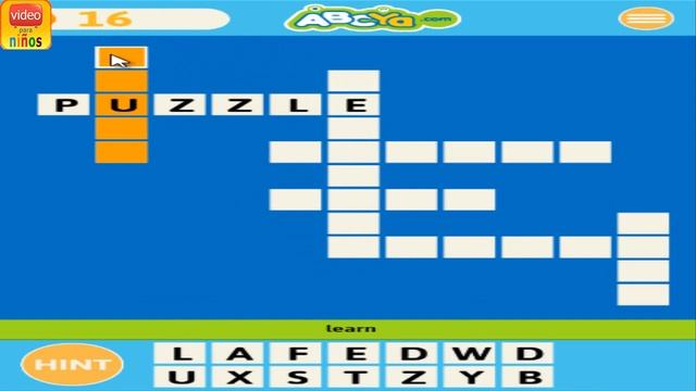 Crossword Puzzle Maker - Game Kids Third Grade смотреть онлайн
