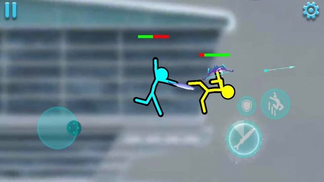 Best Fun Fighting Game Mobile Stickman Clash: 2 player games Android ios Gameplay Multiplayer Onlin смотреть онлайн