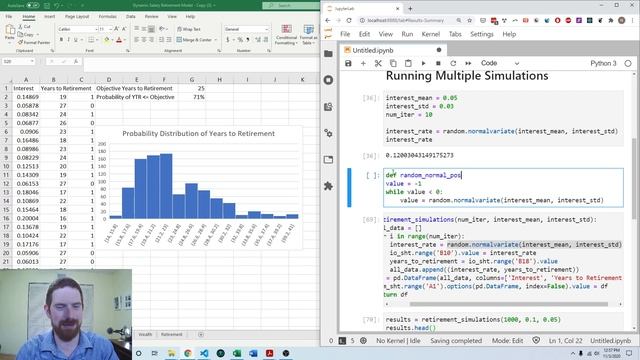 Relationship of Inputs and Outputs in Excel Monte Carlo Simulation - Monte Carlo Simulation смотреть онлайн