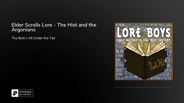 Elder Scrolls Lore - The Hist And The Argonians