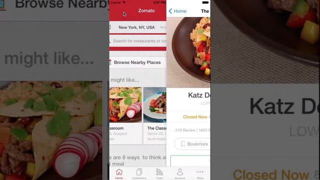 Zomato UI - React Native Full Theme смотреть онлайн