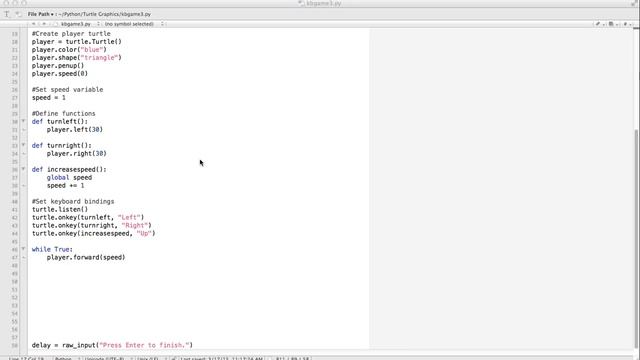 Simple Python Turtle Graphics Game (Part 3) смотреть онлайн
