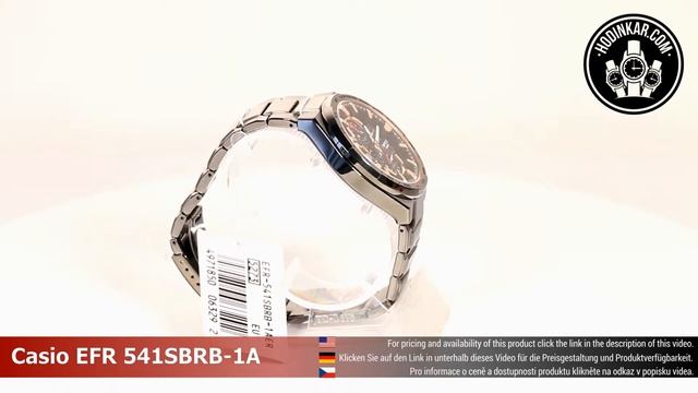 Casio EFR-541SBRB-1A смотреть онлайн