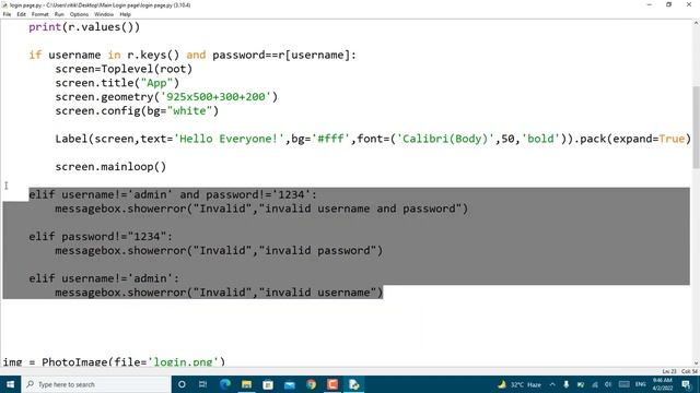 How to create Login System in python tkinter | GUI Python Project #part3 смотреть онлайн