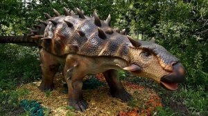 Самый большой Динопарк в Москве / Прогулка с Настей и Вовой / Dinoaurs / Парк Сказка