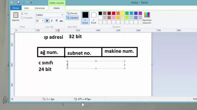 Bilgisayar Ağları 2.Soru IP Alt Ağlara Bölme