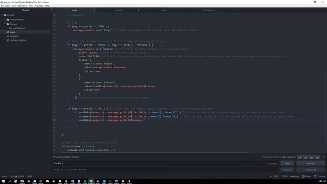 Discord Economy Bot Tutorial | Creating Daily Rewards [2] смотреть онлайн