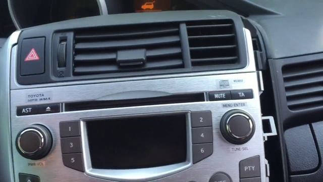 Multimedialne radio Toyota Verso 2006 смотреть онлайн