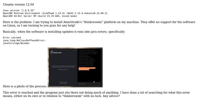 Ubuntu: Problem with Java and Ameritrade "thinkorswim" (2 Solutions!!) смотреть онлайн