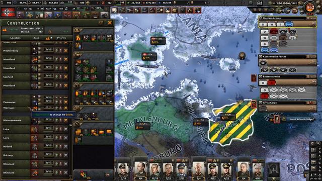 Let’s play Hearts of Iron 4 (NSB) – Black Ice Germany – part 47 „Plans“ смотреть онлайн