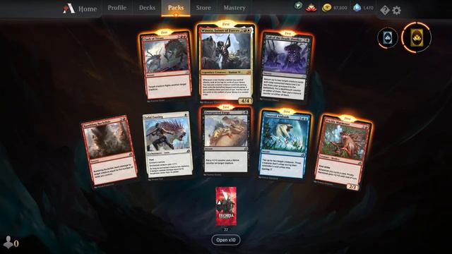 MTG: Arena Opening - Ikoria Preorder (53 Packs) смотреть онлайн