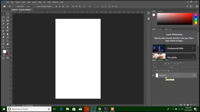 Adobe Photoshop 2019 - Complete Course for Beginners - Class 01 смотреть онлайн