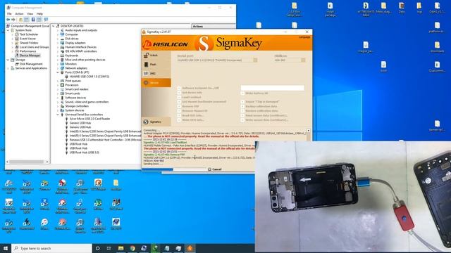 Huawei P10 [VTR-L09] Frp Bypass Latest Security with Huawei TP Cable AND SigmaKey смотреть онлайн