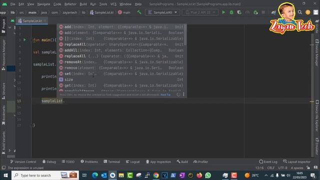 List Kotlin Programming - Explained #zayantech #programming #coding смотреть онлайн