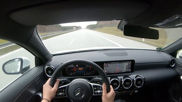 Mercedes Benz A Class (A180) | Autobahn (A12) Drive смотреть онлайн