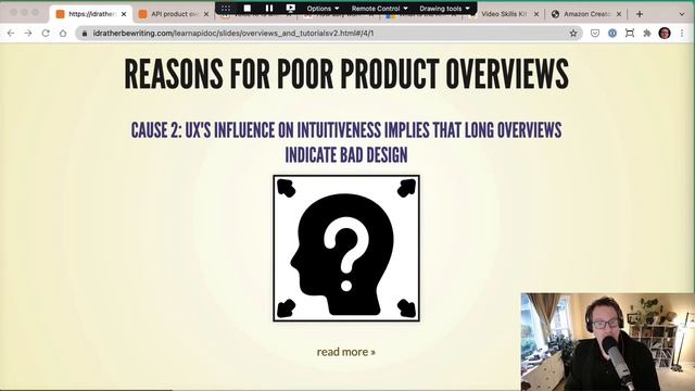 Best practices in API docs: Product overviews and getting started tutorials смотреть онлайн