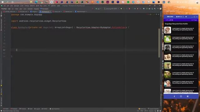 What's RecyclerView ? & Implementation & Android Studio File Template With Kotlin [Arabic] смотреть онлайн