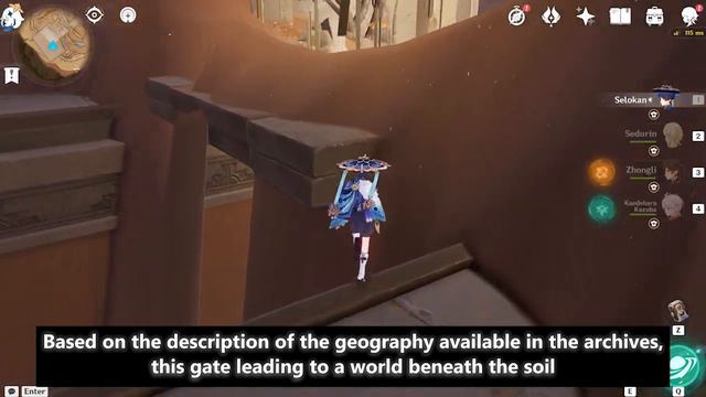THERE IS A HOLE LEADING TO KHAENRI'AH GATE | Genshin Impact смотреть онлайн