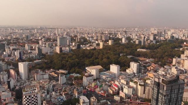 Хошимин (Сайгон) съемка города с воздуха. Ho Chi Minh (Saigon) Vietnam DJI copter video. Laiknimir смотреть онлайн