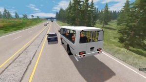 ПОСЛЕДНЯЯ ОСТАНОВКА! ПАССАЖИРСКИЙ АВТОБУС НА СКОРОСТИ 350 КМ/Ч | BeamNG.drive