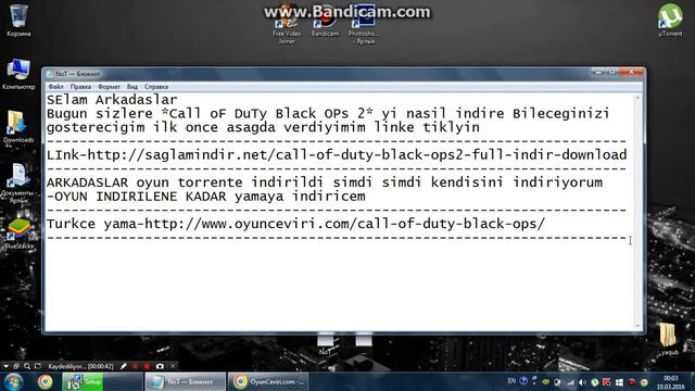 Call Of Duty Black OpS 2 indir/download/crack/fatal error смотреть онлайн
