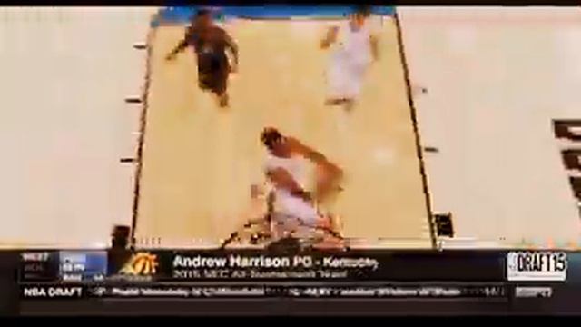 Phoenix Suns draft Andrew Harrison in The 2nd Round of The 2015 NBA Draft смотреть онлайн