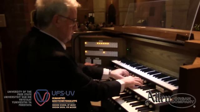 OSM CONCERT HALL Prof N. Viljoen: Charles-Marie Widor - Toccata from Organ Symphony nr. 5 смотреть онлайн