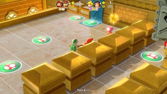 Super Mario Party Partner Party #1492 Tantalizing Tower Toys Peach & DK vs Diddy Kong & Bowser смотреть онлайн